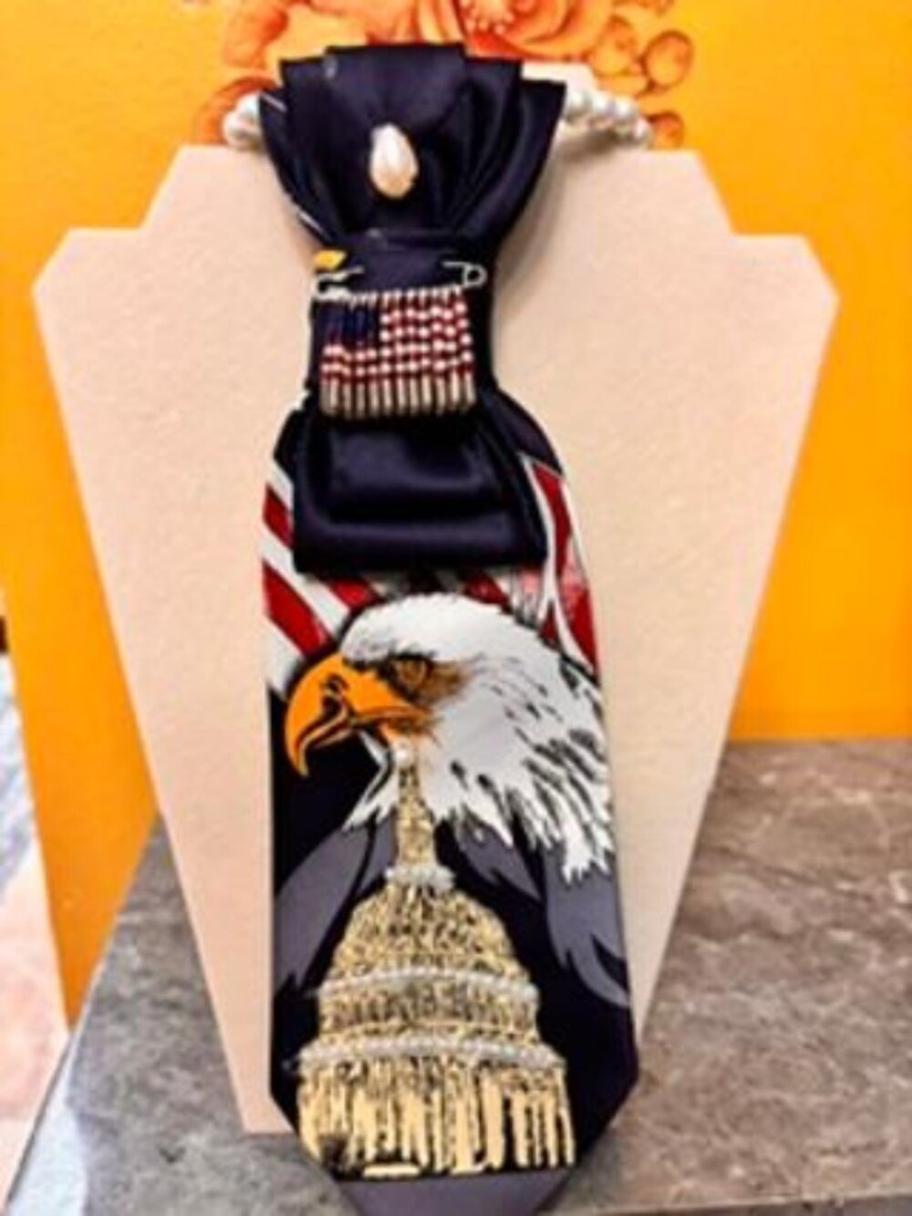 Beautiful Custom-Designed Women’s Tie Necklace